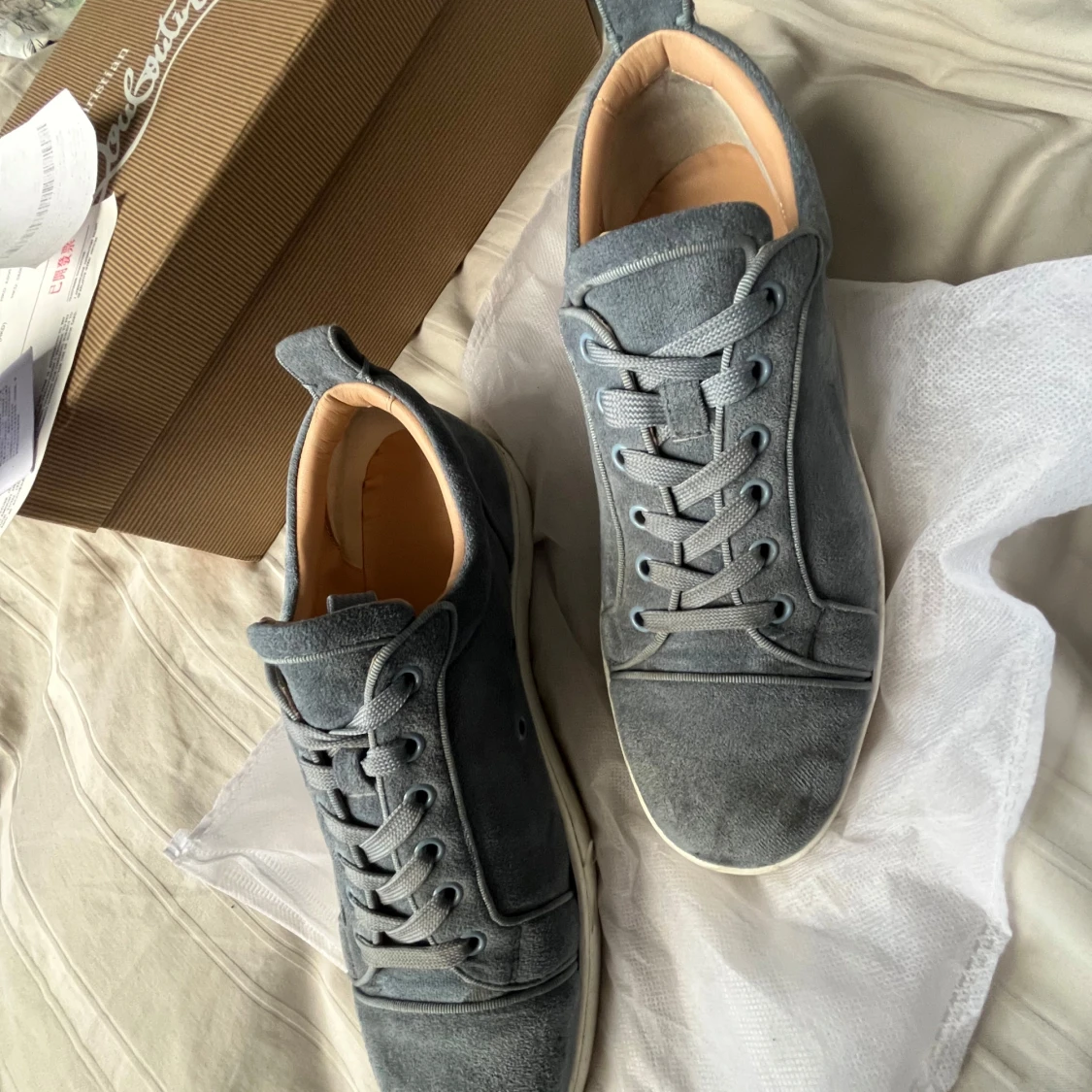 Baby blue skor från Christian Louboutin - 2