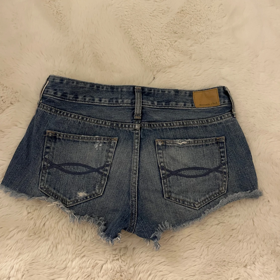 Lågmidjade jeansshorts Abercrombie & Fitch - 3
