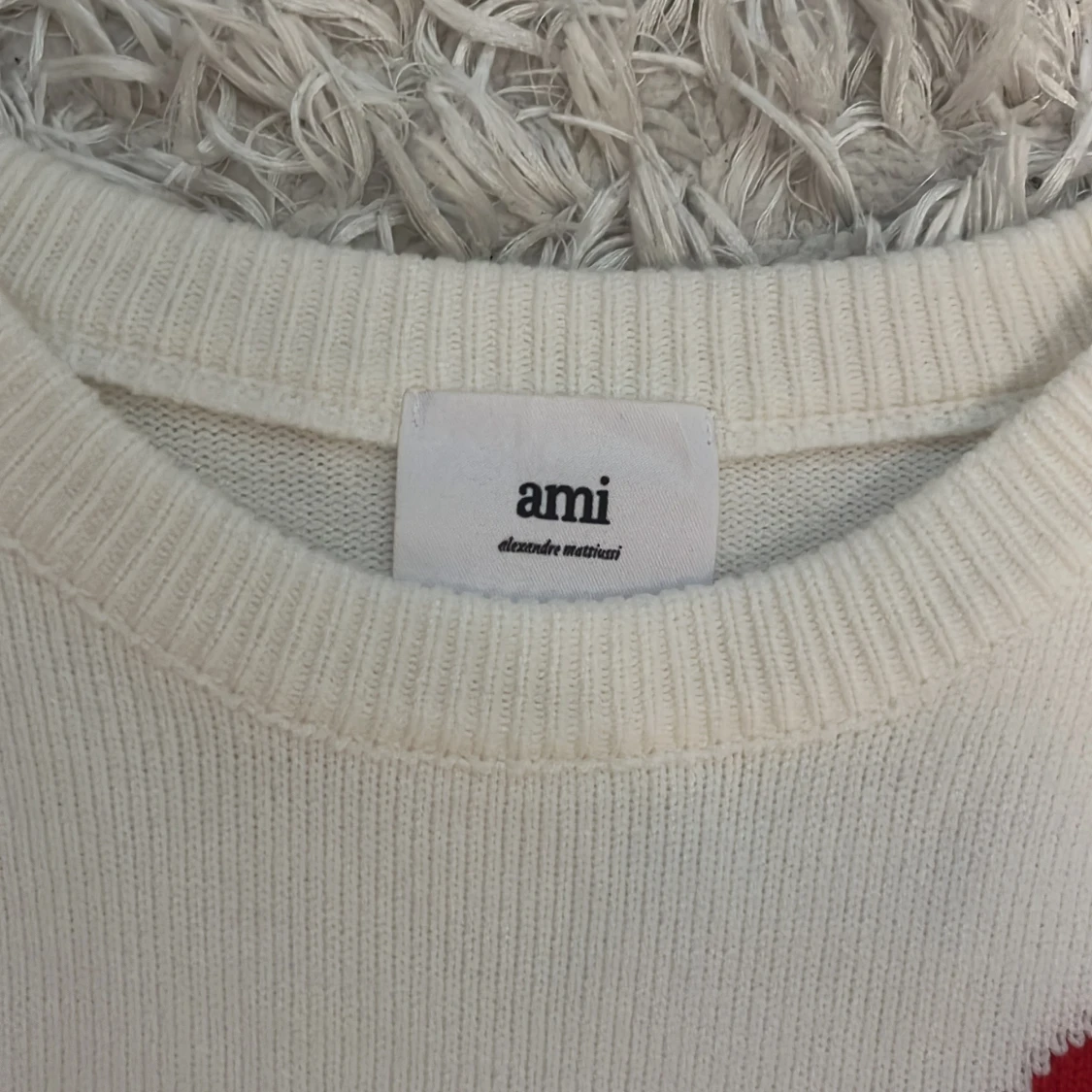 Beige ami Paris tröja - 2