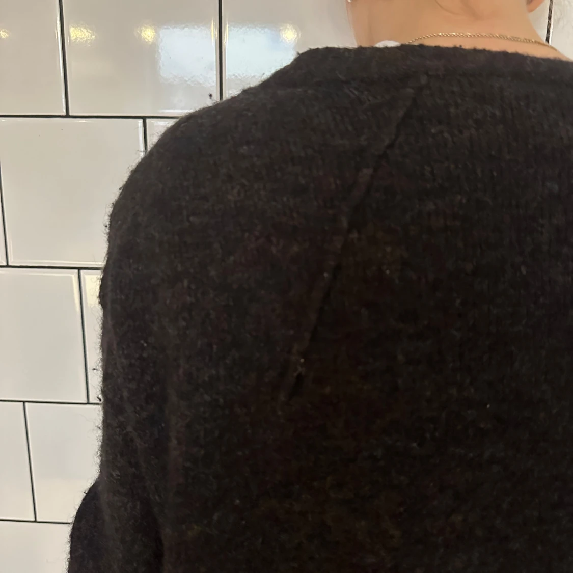 Svart stickad kofta Filippa K - 3