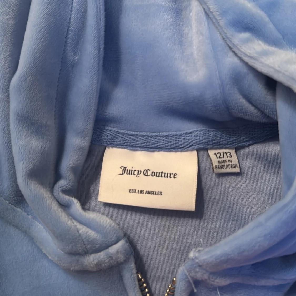 Blå hoodie från Juicy Couture - 1