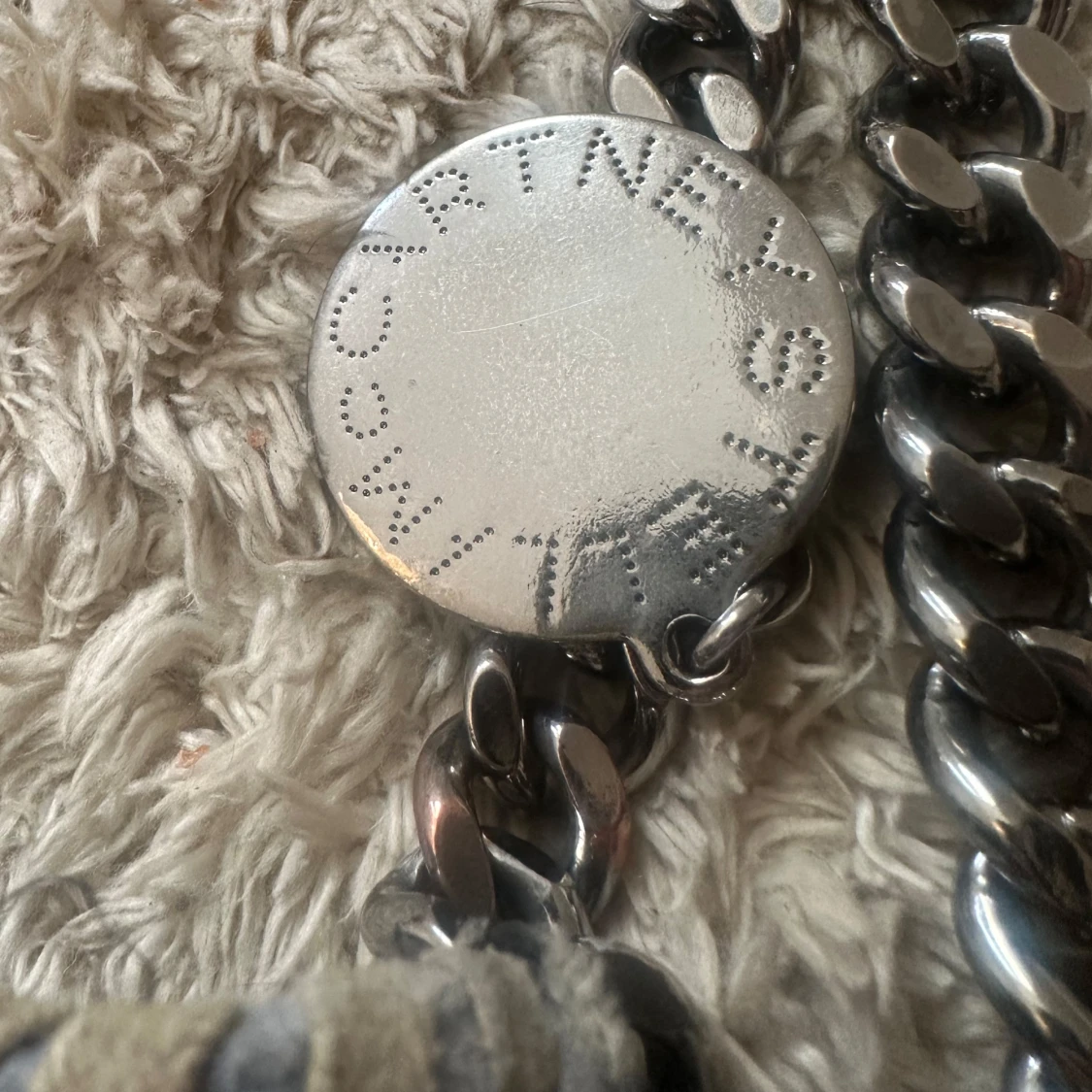 Ljusblå/grå Stella McCartney väska - 4