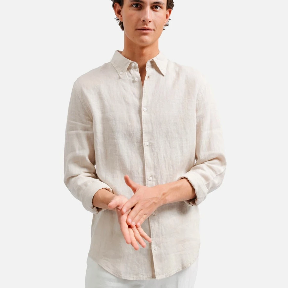 Linneskjorta från Brothers - 1