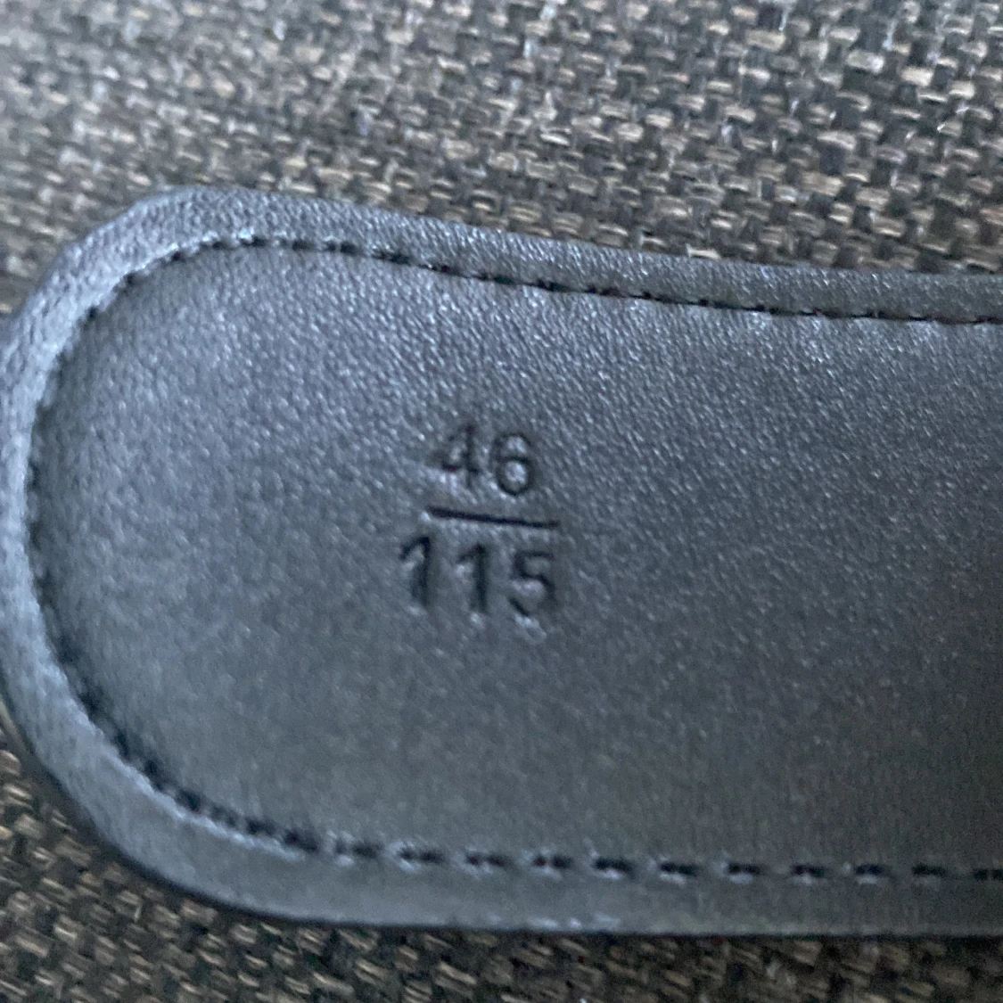 Svart bälte från Amiri  (ej äkta) - 1