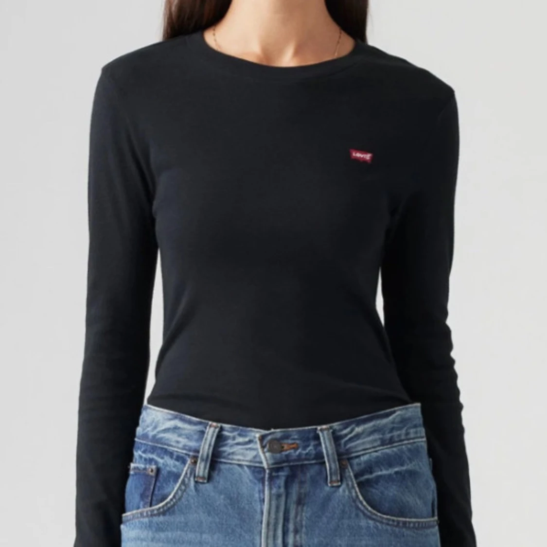 Svart långärmad tröja från Levi's