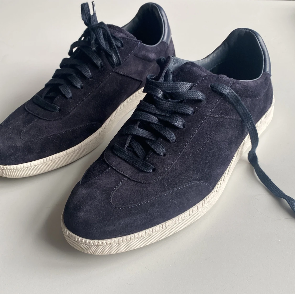 STRÖMBERG Mörkblå mockasneakers - 3