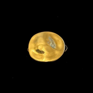 MixClipx - Bella  - Guldig rund MixClipx✨ (clips på baksidan) ca 7 cm