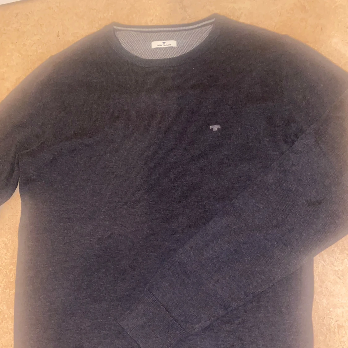 Stickad sweatshirt   - 1