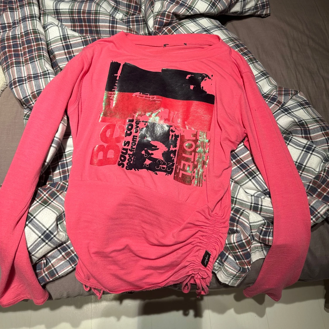 Rosa långärmad tröja 