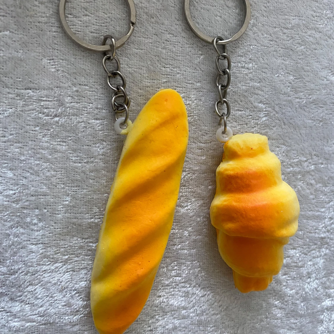 Söta nyckelringar med bakverkstema - 2