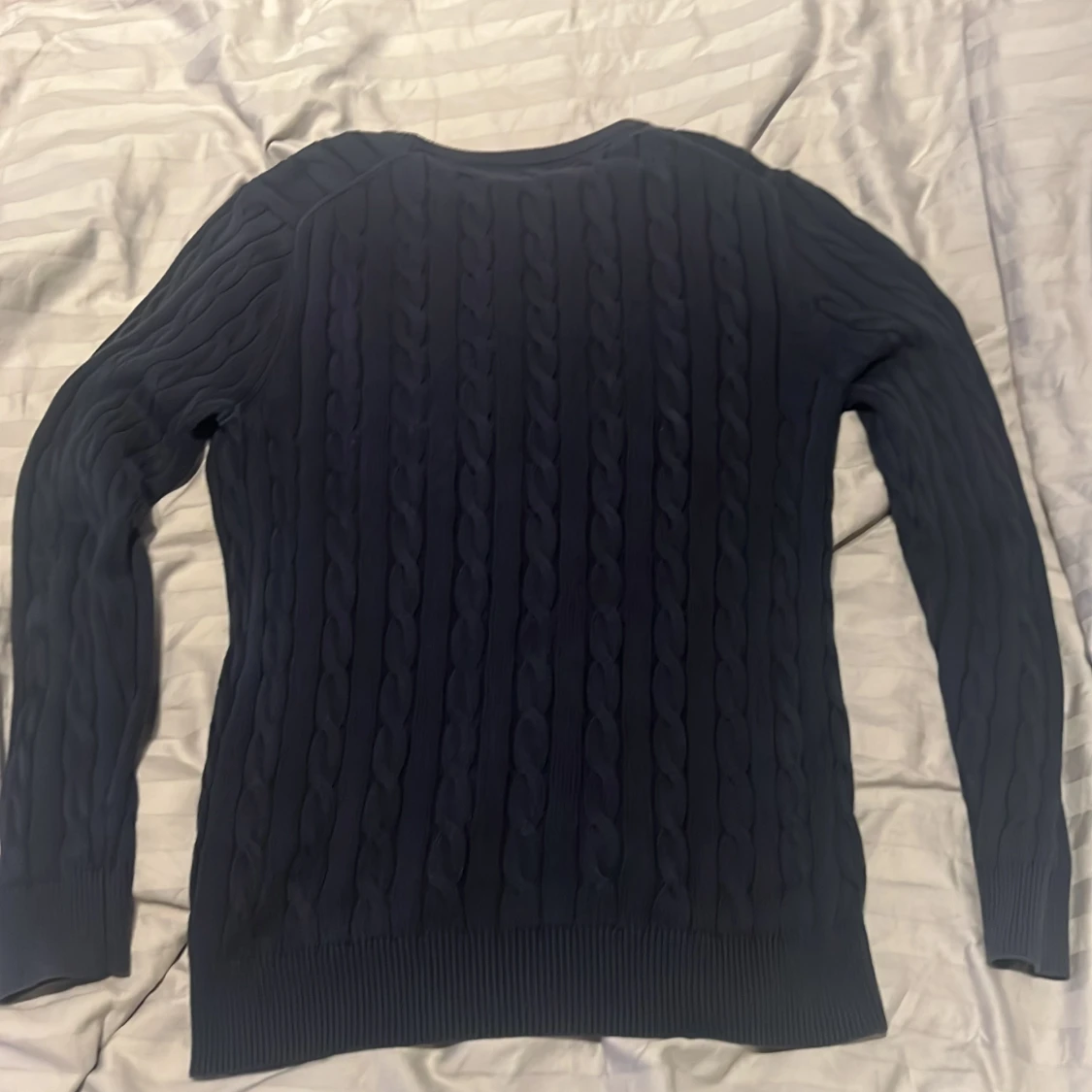 Svart stickad tröja från Morris - 2