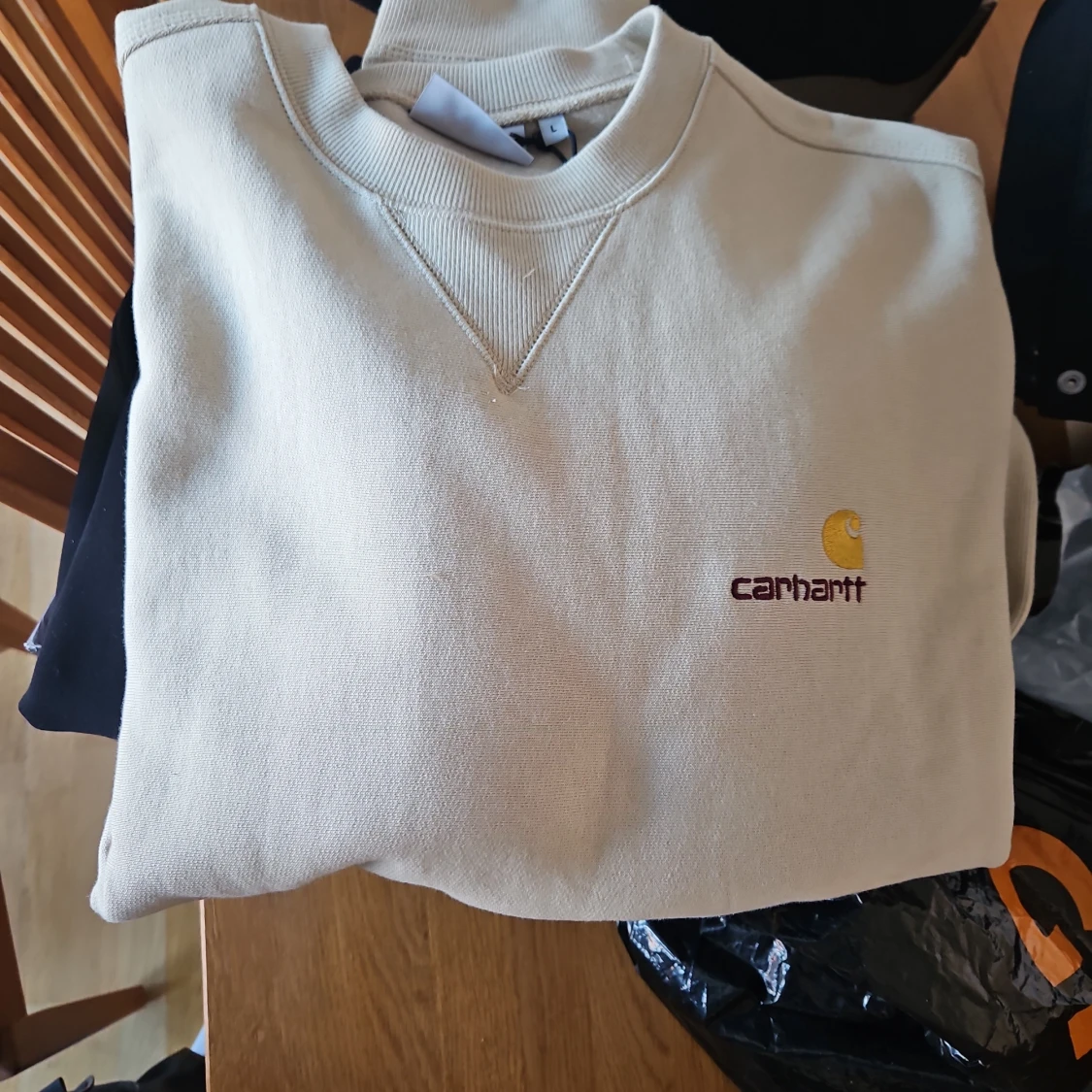 Beige sweatshirt från Carhartt
