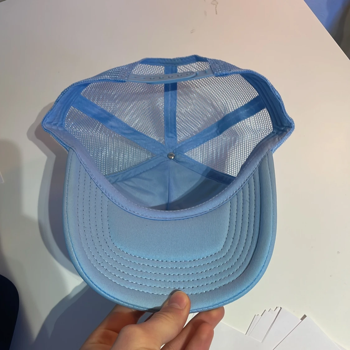 Blå och vit keps ”Swedish culture” - 3