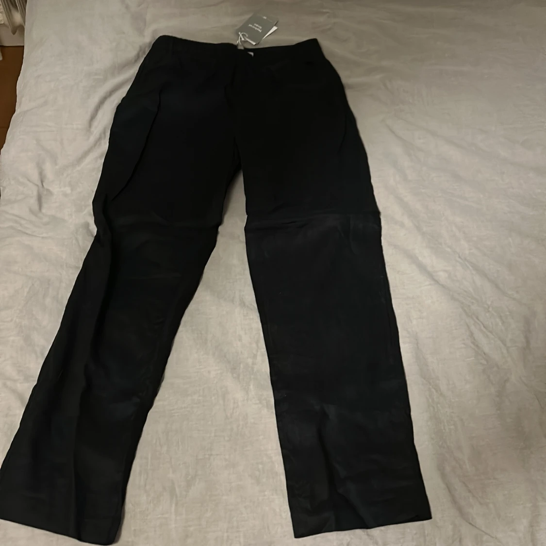 Svarta linne byxor - 1