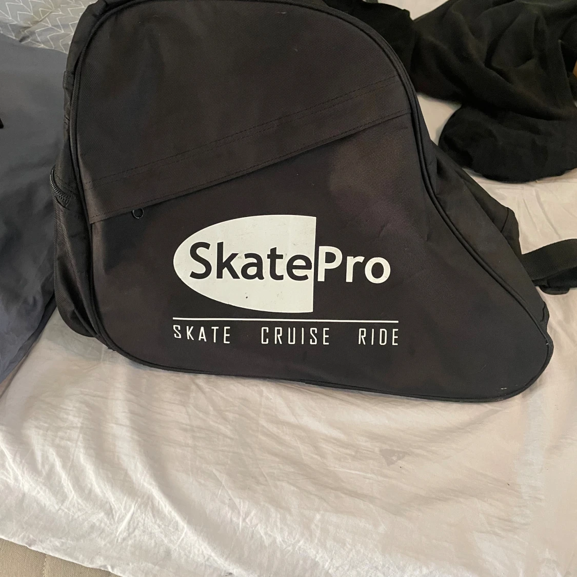 Bauer skridskor & CCM hockeyhjälm med SkatePro väska - 3