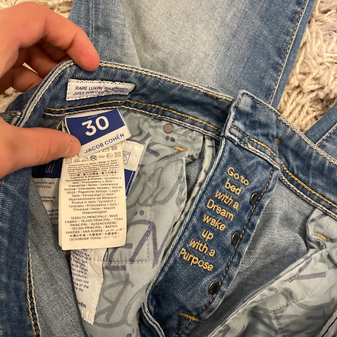 Blå jeans från Jacob Cohen Bard - 4