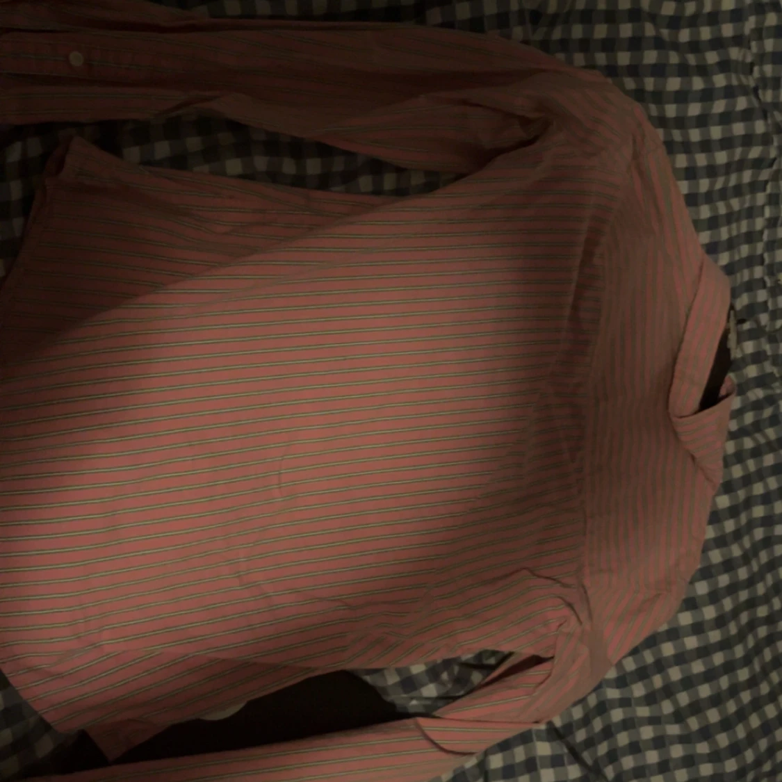 Rosa randig skjorta från Brooks Brothers, köpt på h&m - 4