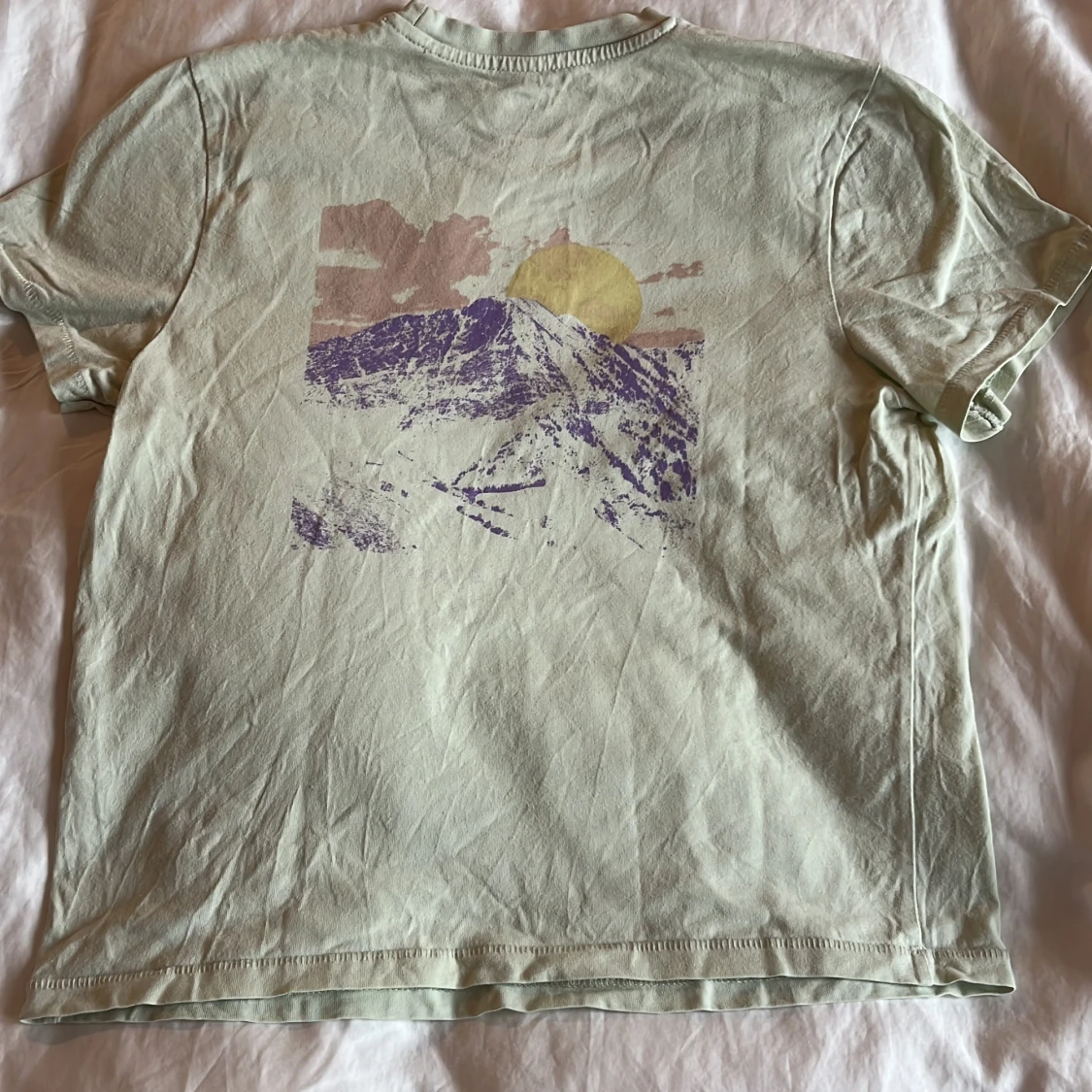 Ljusgrön Levi's t-shirt med tryck  - 1