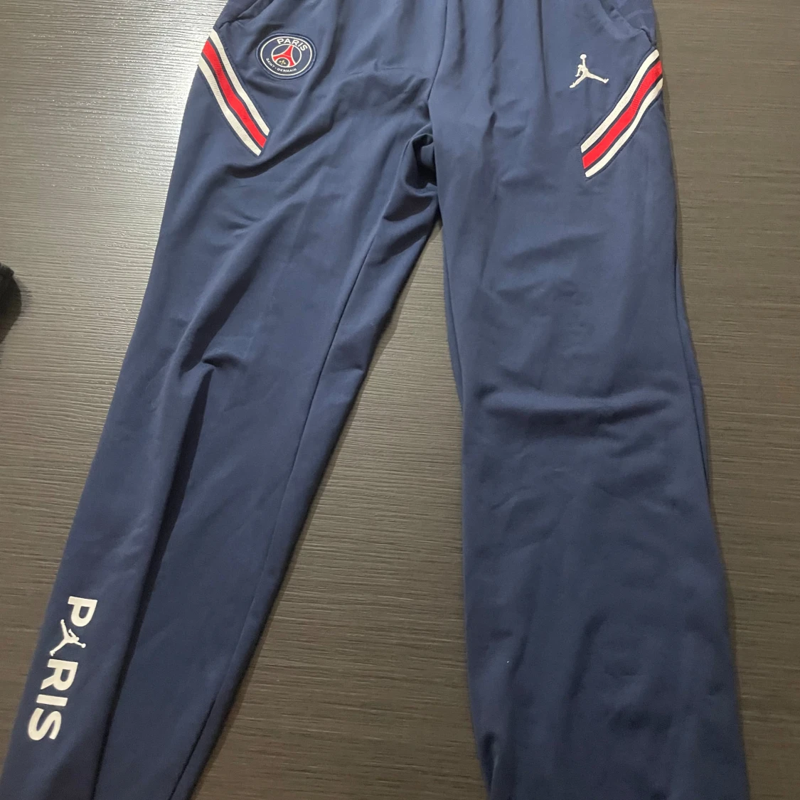 PSG x Jordan blå träningsbyxor XL 158-170cm