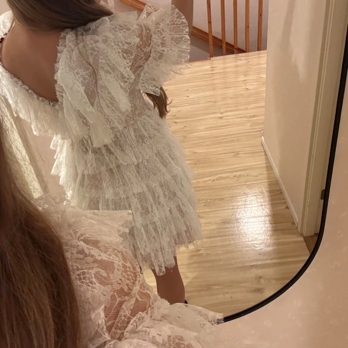 Vit spetsklänning från By Malina - 2