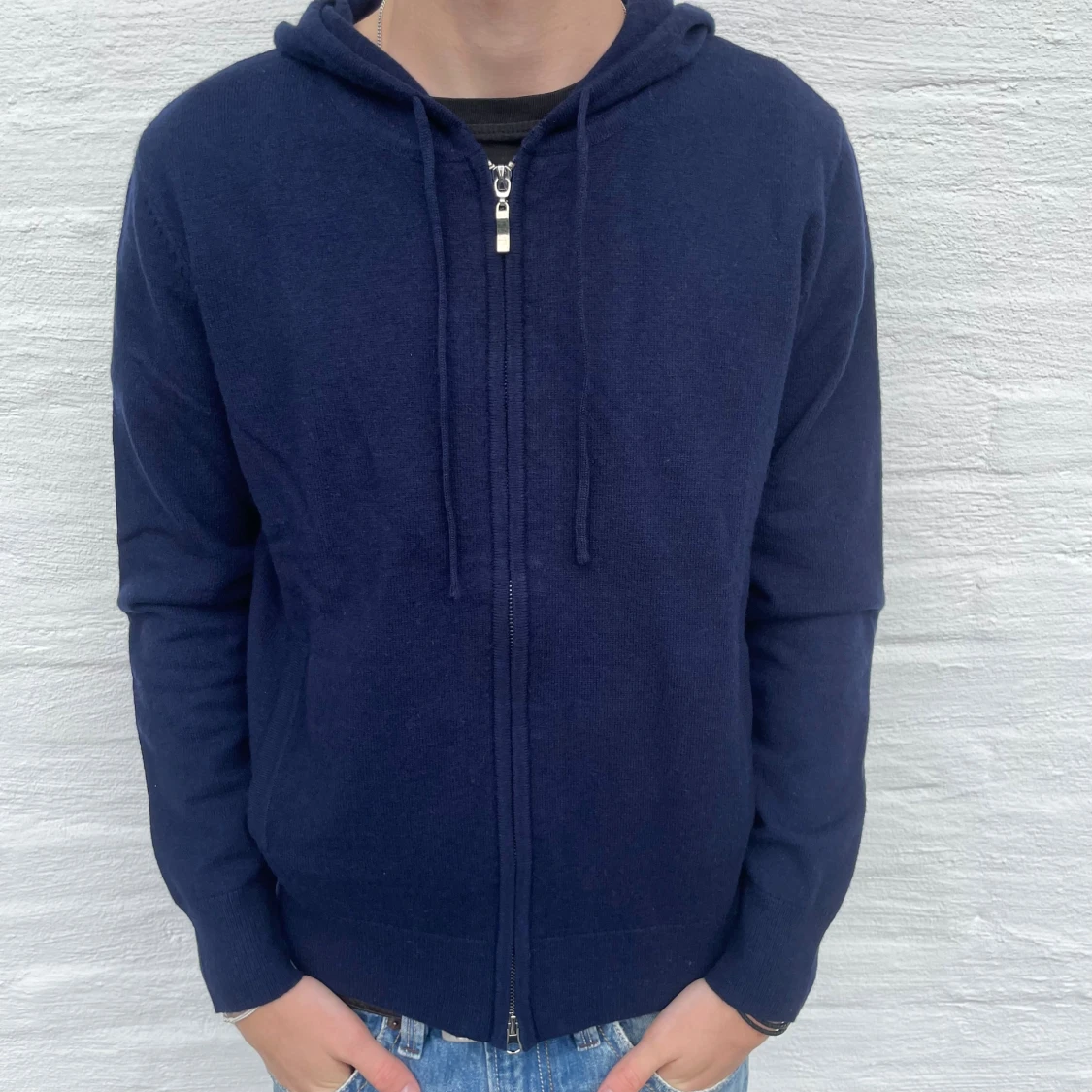 Kashmir/Merinoull Zip Hoodie - 1