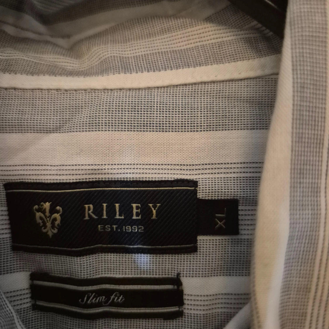 Randig skjorta från Riley Slim Fit XL - 2