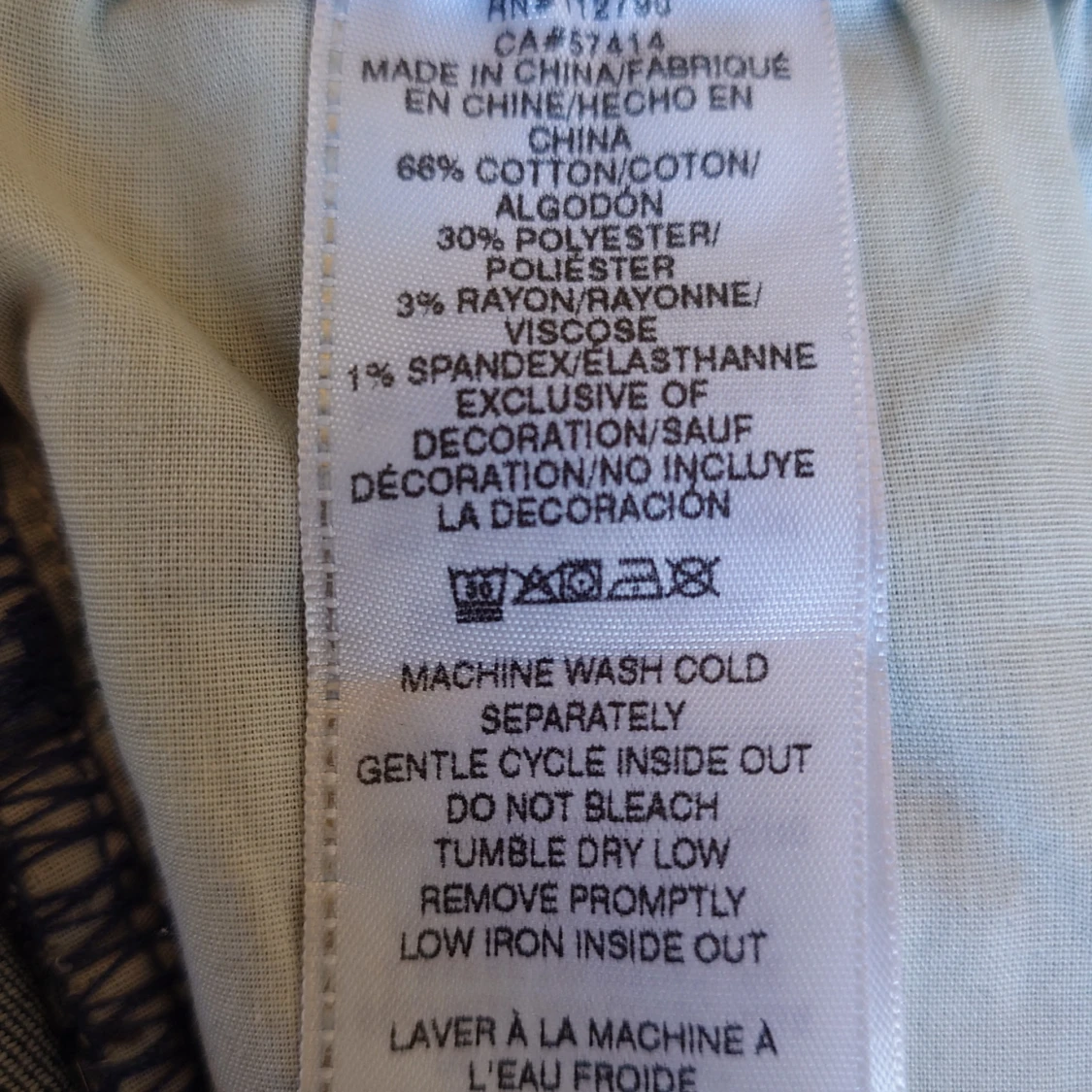 True Religion blå jeans med kontrastsömmar - 3