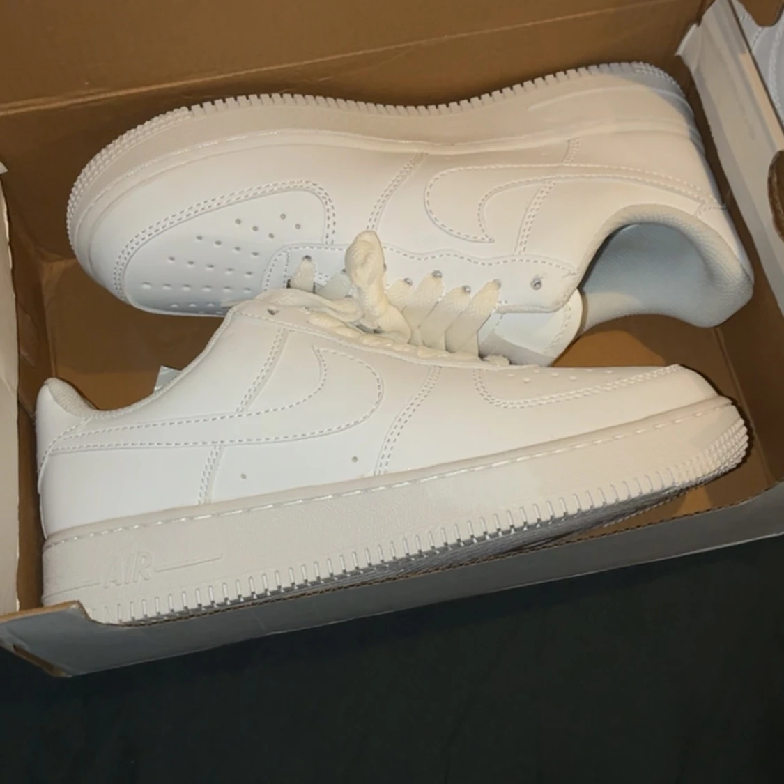 Nike Air Force 1 helvita sneakers - 4