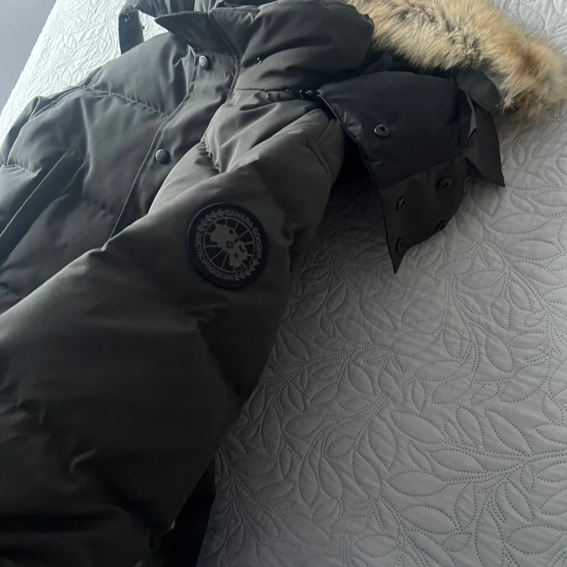 Grå Canada Goose jacka - 1