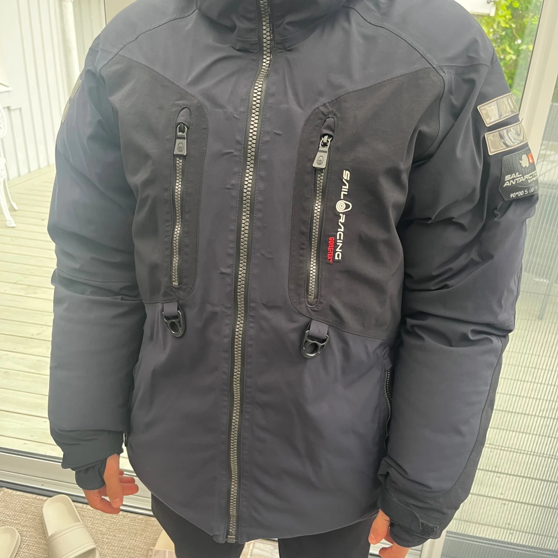 Svart Sail Racing vinterjacka herr