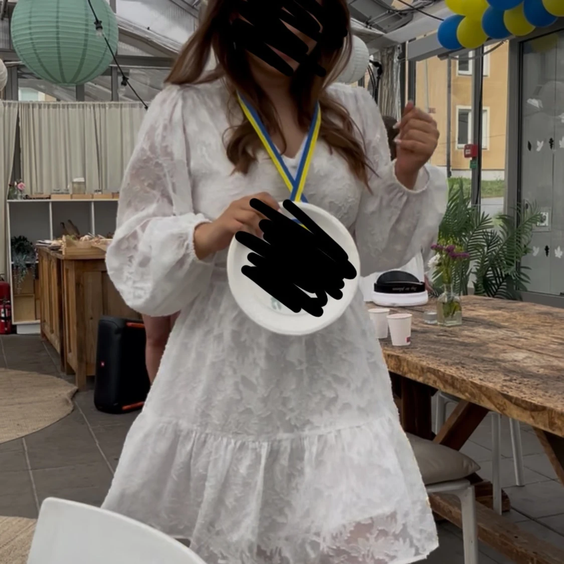 Vit kortklänning från Neo Noir - 3