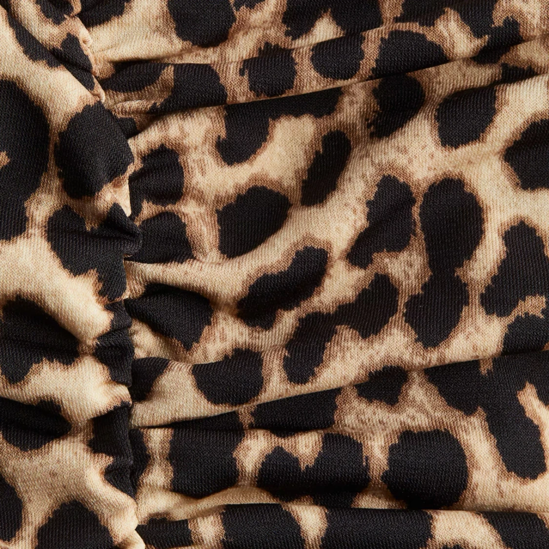 Leopardmönstrad långklänning H&M - 1