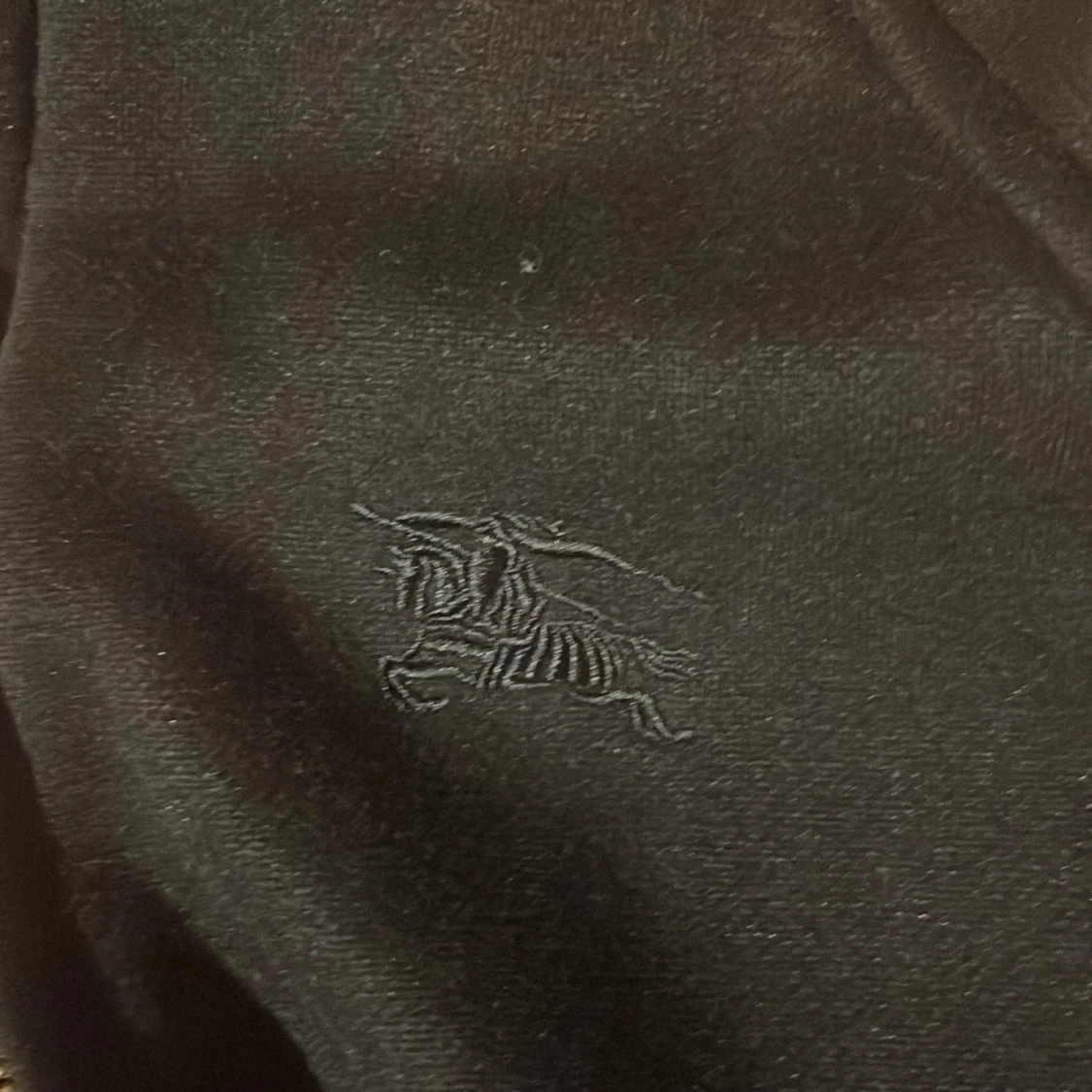 Svart Burberry hoodie med dragkedja - 3