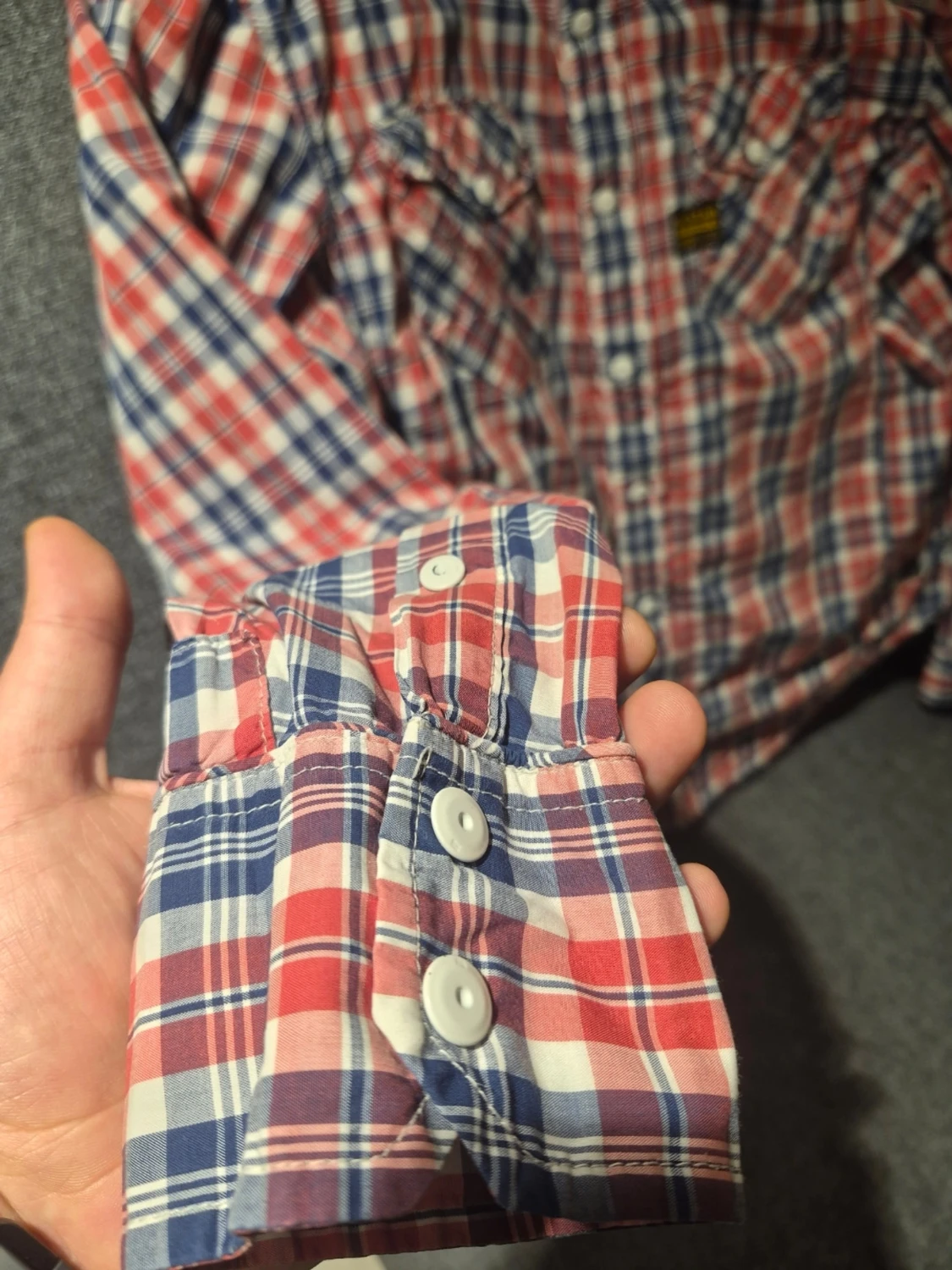 Rutig skjorta från G-Star RAW XL - 5