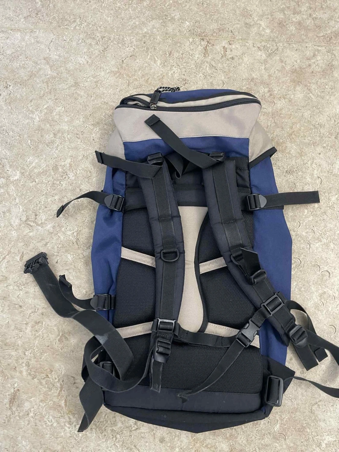 Blå och grå Everest ryggsäck - 1
