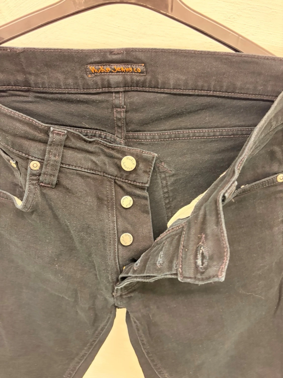 Svarta skinny jeans från Nudie - 2