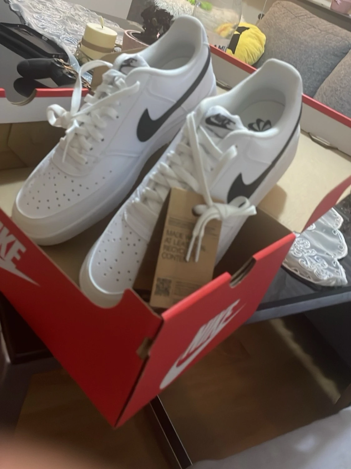 Nike Court Vision Low sneakers vita - 2