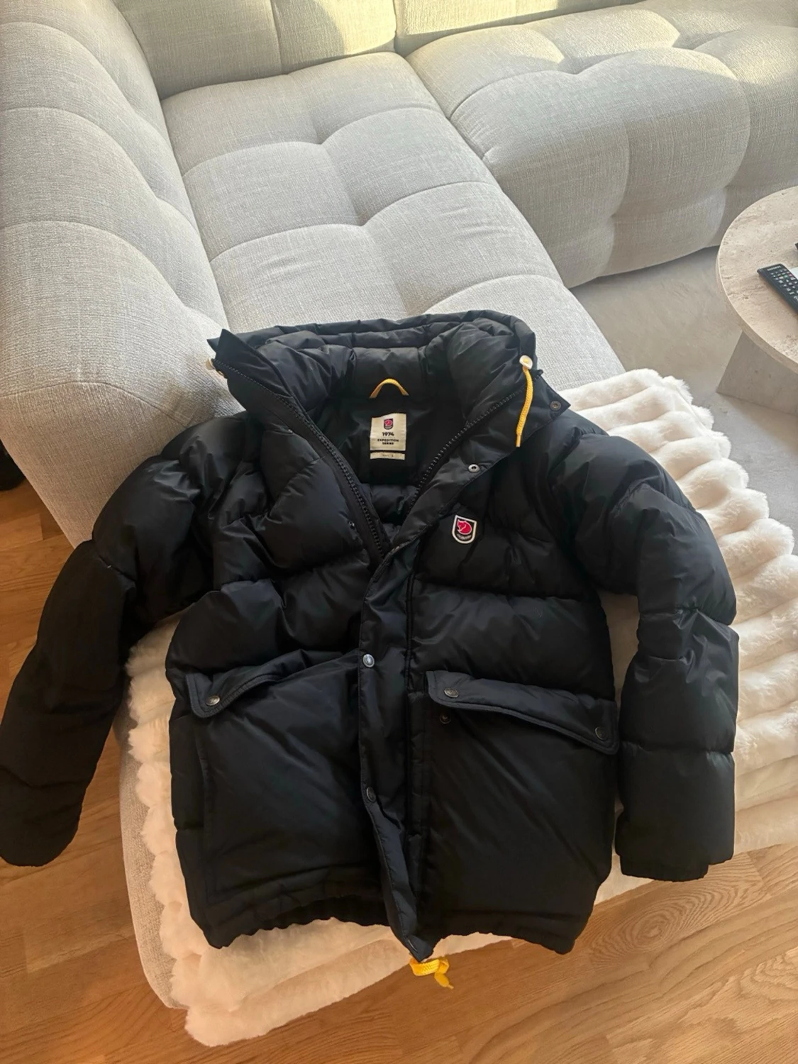 Svart Fjällräven Down Lite herr