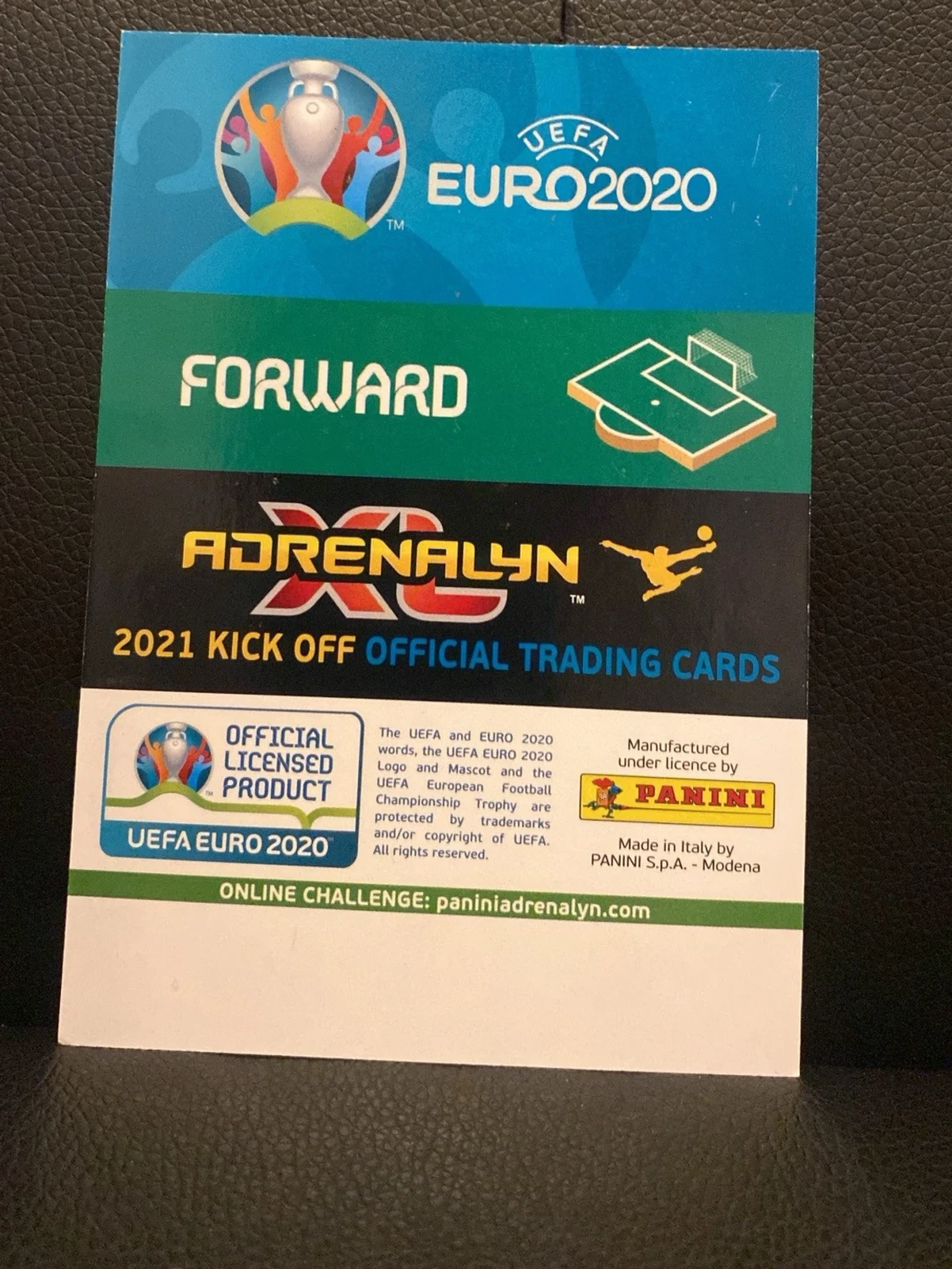 Gul fotbollsväst med blå detaljer - 1