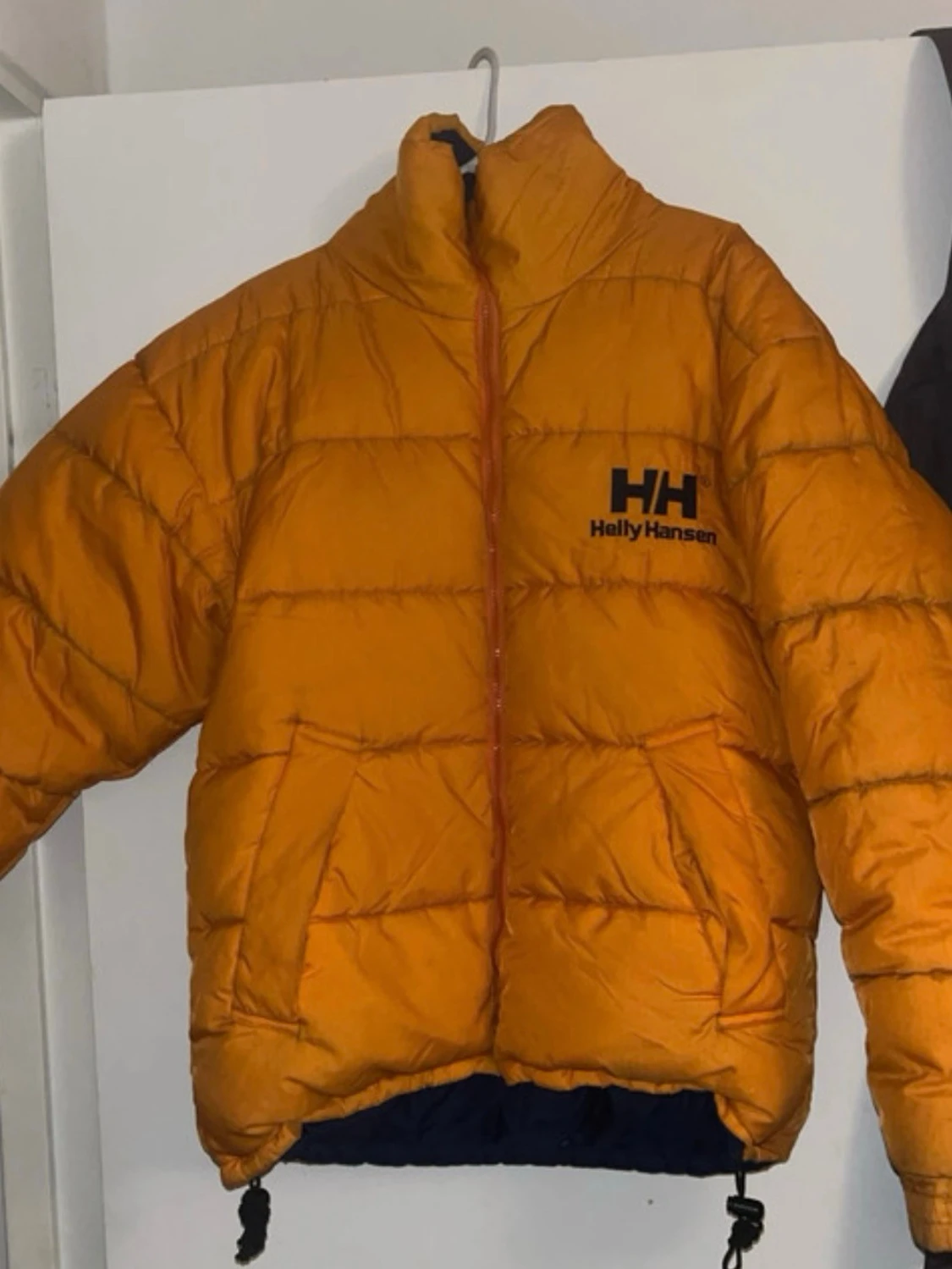 Helly Hansen pufferjacka, blå/orange, S - 1