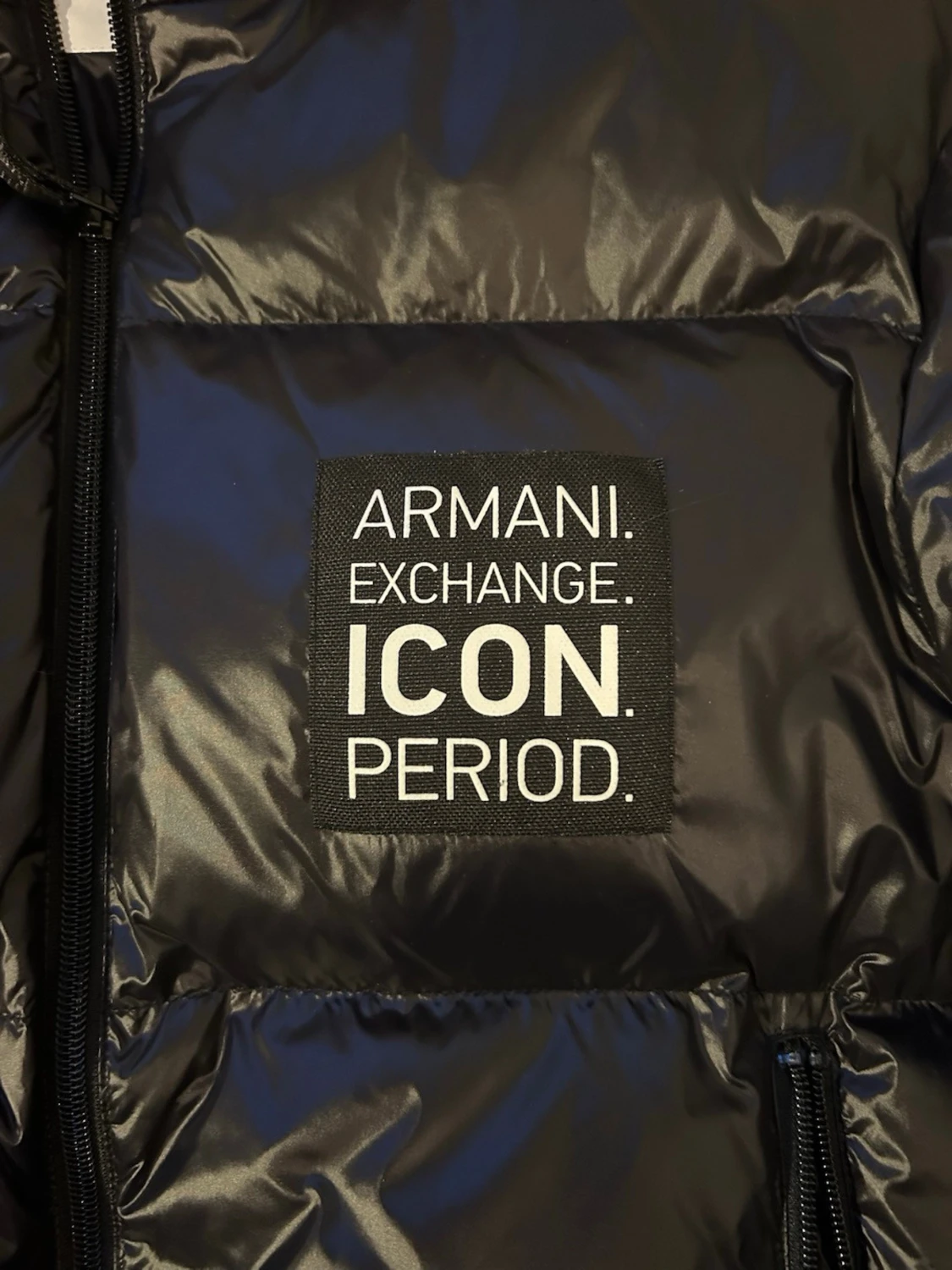 Svart pufferjacka från Armani Exchange - 5