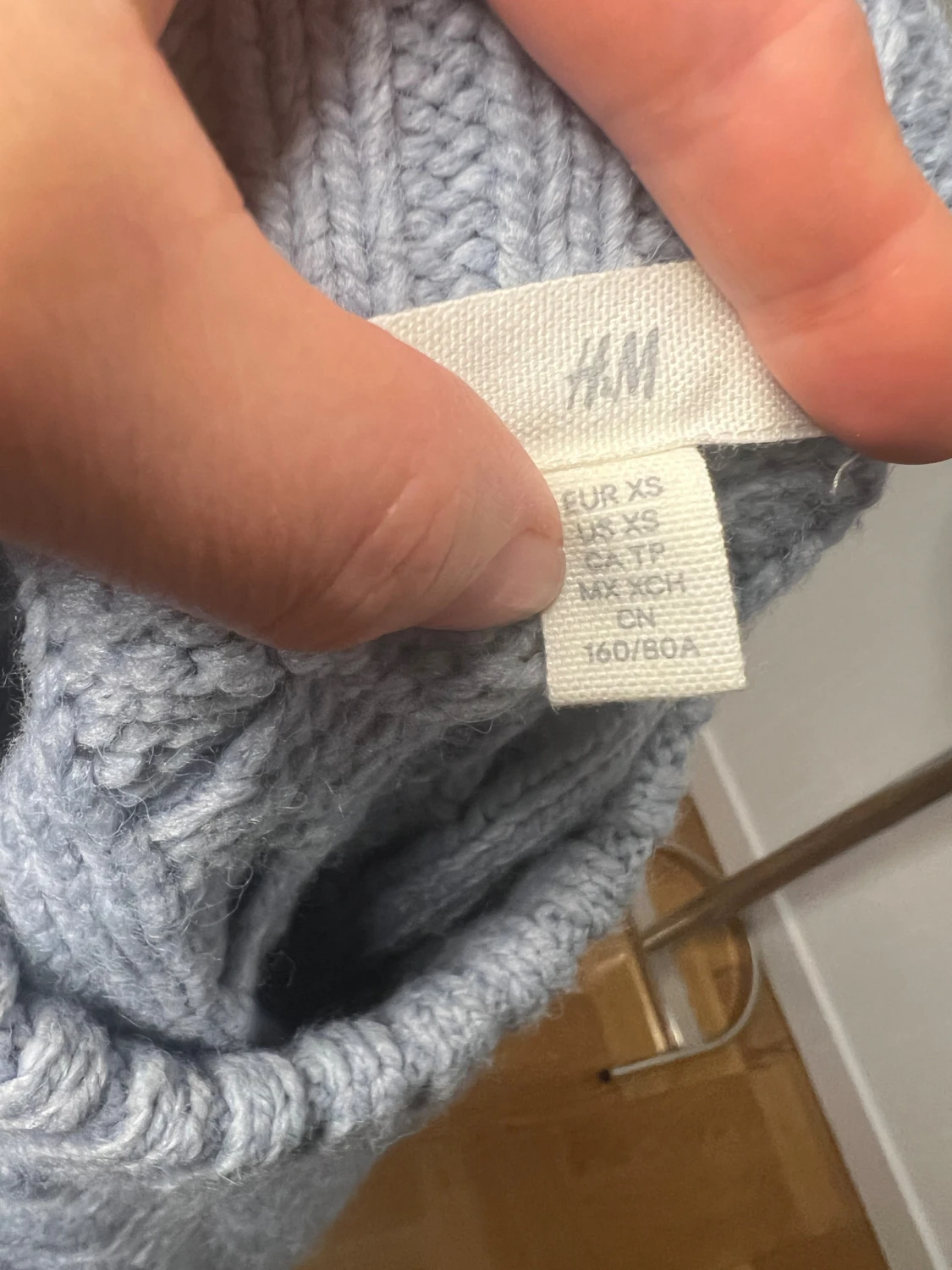 PAKETPRIS Stickat ljusblå och rosa  - 2