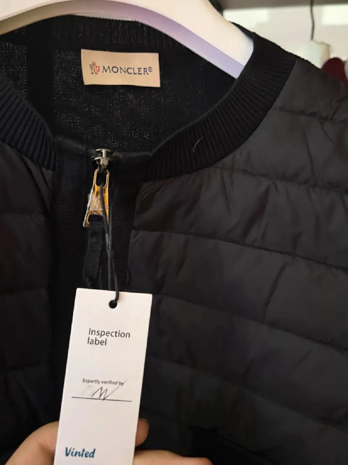 Svart dunjacka från Moncler - 3