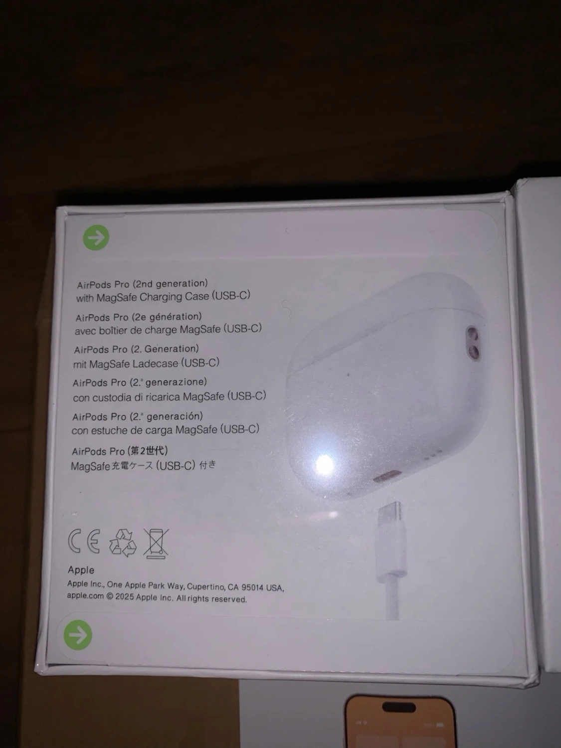 Apple AirPods Pro trådlösa hörlurar - 3