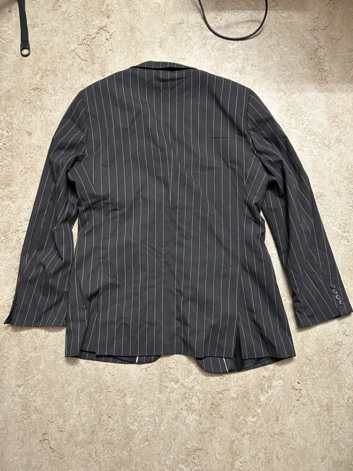 Randig svart kavaj från H&M - 2