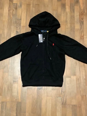 Svart zip hoodie Polo Ralph Lauren - Polo ralph lauren zip hoodie hoodie med dragkedja Medium size
