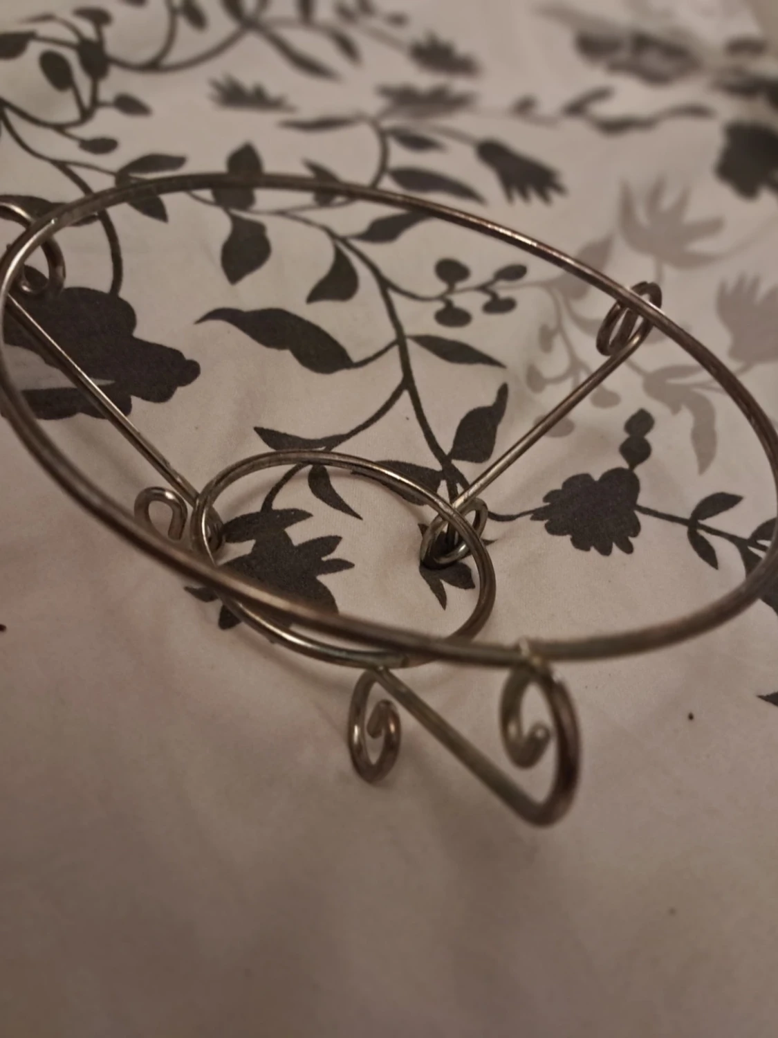 Silverpläterad Glass- & dessertskål - 4