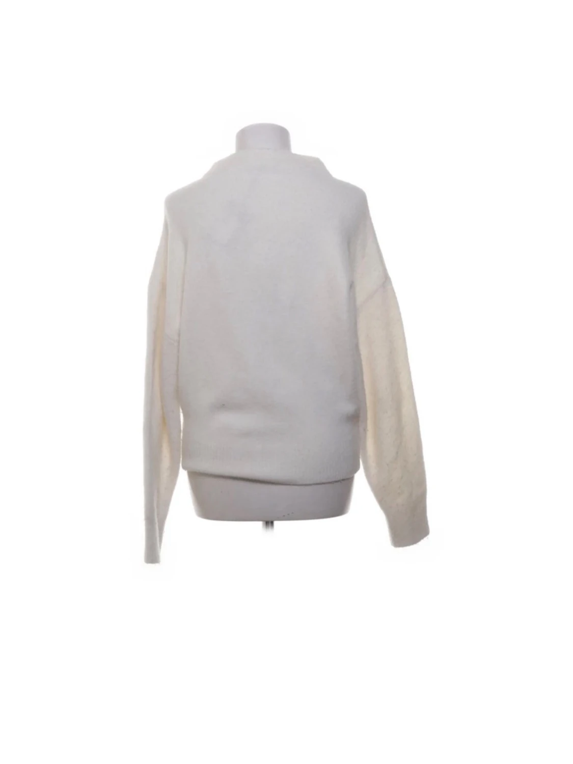 Vit stickad tröja från Zara - 1