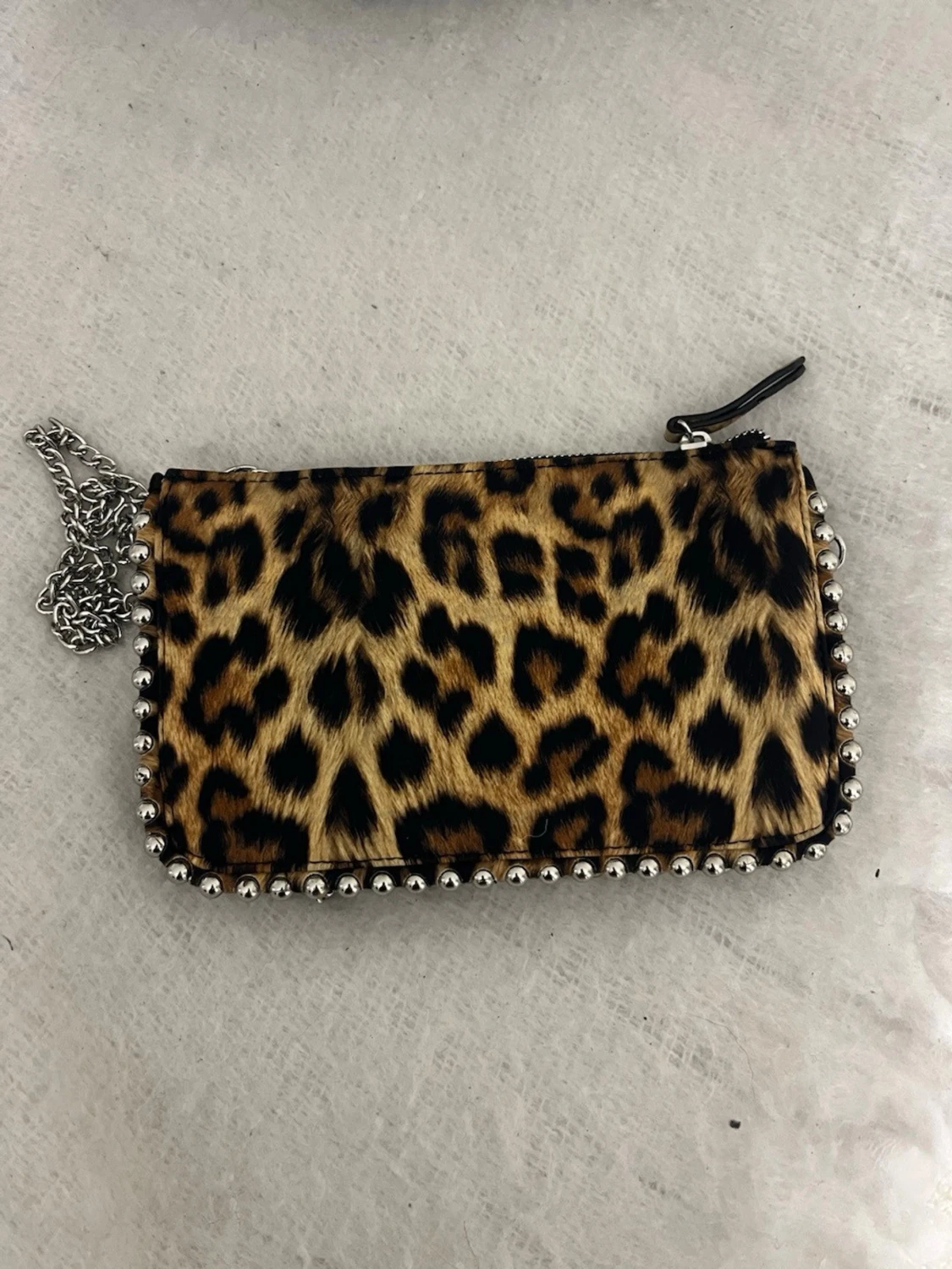 Leopardmönstrad handväska från Zara