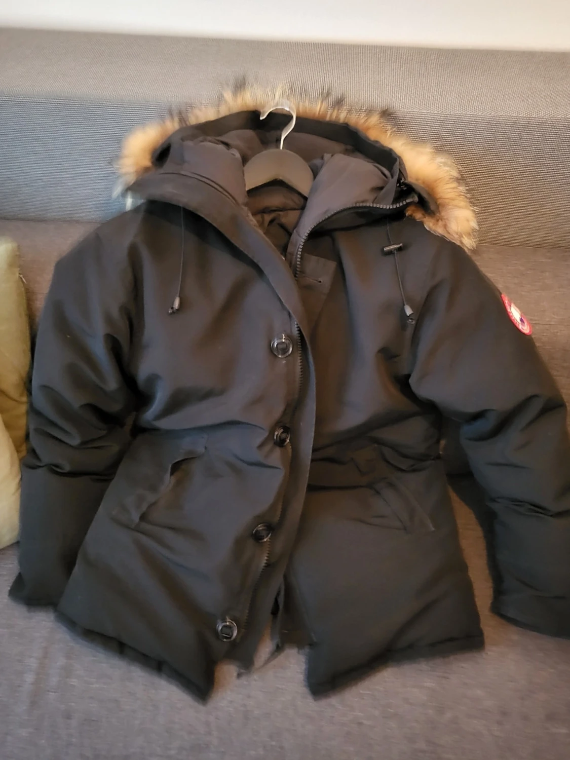 Svart Canada Goose chateau parka fusion  - 2